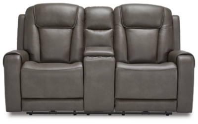 Dunwell power reclining loveseat deals with console