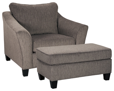 Dorsten chair deals and ottoman