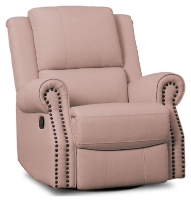 Baby Relax Rylee Tall Wingback Glider Rocker Recliner Chair, Gray Linen,  35.25 x 27.00 x 42.00 - King Soopers