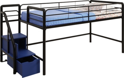 Bewley junior twin loft bed with storage new arrivals