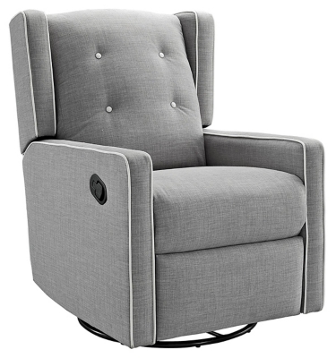 Baby Relax Mikayla Nursery Swivel Glider Recliner Chair Ashley