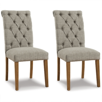 Back tufted dining online chair