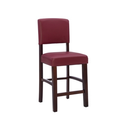 Burgundy counter height stools hot sale