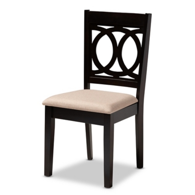 Baxton Studio Mael Dining Chairs Set of 4 Ashley