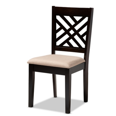 Baxton Studio Mael Dining Chairs Set of 4 Ashley