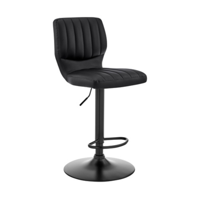 Ashley furniture black on sale bar stools