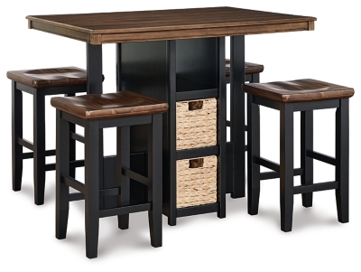 Bar stool dining online table set