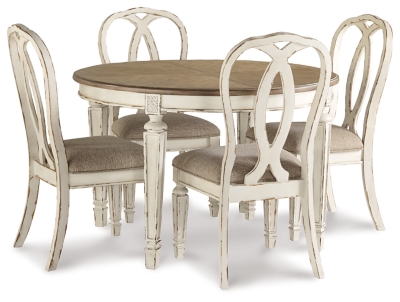 Ashley furniture round table and chairs hot sale