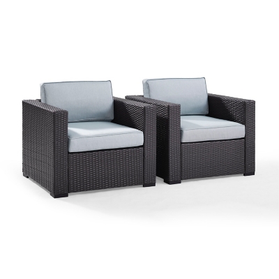 Beaufort 2 Piece Outdoor Wicker Chair Set Ashley