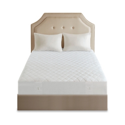 Heated Microfiber Twin XL Mattress Pad | Ashley