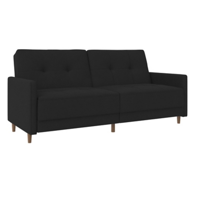 Ashley furniture deals futon leather