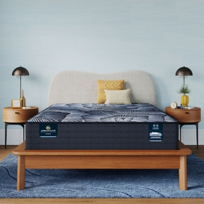 Perfect Sleeper X Kendall Plush Smooth Top 13 in. Queen Hybrid Mattress, White, large