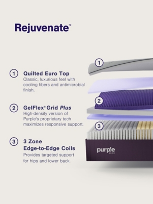 Purple® Rejuvenate Twin XL Mattress