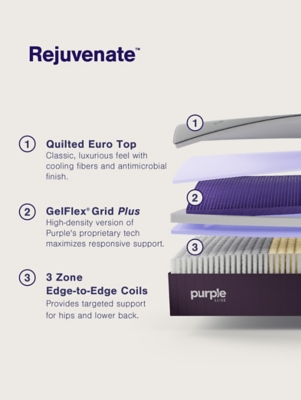 Purple® Rejuvenate California King Mattress