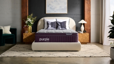 Purple® Rejuvenate Plus Twin XL Mattress, Dark Gray/Purple, large