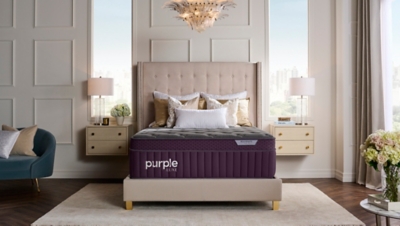 Purple® Rejuvenate Premier Queen Mattress, Charcoal/Purple, large