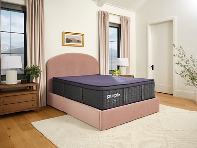 RejuvenatePlus® Plus Queen Hybrid Mattress, Purple, large
