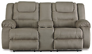 McCade Reclining Loveseat with Console, , large