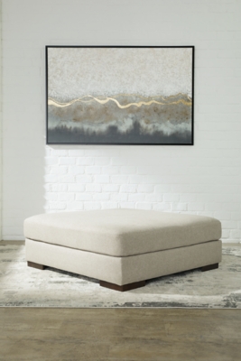 Lyndeboro Oversized Accent Ottoman, , rollover