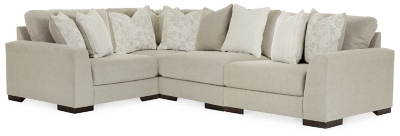 APK-10201-4S Lyndeboro 4-Piece Modular Sectional, Wicker sku APK-10201-4S