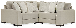 Lyndeboro 3-Piece Sectional, Wicker, large