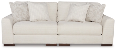 Lyndeboro 2-Piece Sectional Loveseat, Natural, large
