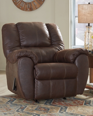 1030125 McGann Manual Rocker Recliner, Walnut sku 1030125