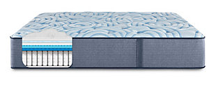 Three layers of exclusive, pressure-relieving foams paired with an ultra-supportive coil system deliver cradling, pressure-relieving support under a cool-to-the-touch sleep surface with anti-microbial technology. 
Perfect Sleeper® Luminous Sleep™ offers enhanced pressure-relieving comfort thanks to three layers of exclusive Serta® foams, HexCloud™ Gel Memory Foam, WonderCloud™ Memory Foam, and BubbleCloud™ Foam, and the 1000 Edition Custom Support Coil System. This top-of-the-line mattress delivers the ultimate comfort experience with the bonus of an anti-microbial, cool-to-the-touch sleep surface to help you get the restorative sleep you’ve been missing.CoolFeel™ Fabric: A luxurious, breathable cover with a cool-to-touch sensation from technology that is plant derived. (Our biobased phase change material consists of 53% biobased content and is certified through the USDA BioPreferred® Program.) | Made in USA | HexCloud™ Gel Memory Foam: Serta’s exclusive gel memory foam boasts unique geometric cut outs to deliver cool, contouring pressure relief for oh-so-relaxing sleep. | WonderCloud™ Memory Foam: This exclusive, contouring foam gently cradles your body for the ultimate comfort experience - like sleeping on a cloud! | BubbleCloud™ Foam: This exclusive pillow-peaked foam delivers the cushioning support you need to feel energized when you wake up the next morning. | 1000 Edition Custom Support™ Coil Support System: Up to a cool grand of individually wrapped coils deliver unparalleled support and less motion transfer. On top of that, this edition features Serta’s BestEdge® Foam Encasement technology – an extra-deep foam rail to help reduce edge roll-off and extend the sleep surface.