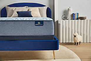 Three layers of exclusive, pressure-relieving foams paired with an ultra-supportive coil system deliver cradling, pressure-relieving support under a cool-to-the-touch sleep surface with anti-microbial technology. 
Perfect Sleeper® Luminous Sleep™ offers enhanced pressure-relieving comfort thanks to three layers of exclusive Serta® foams, HexCloud™ Gel Memory Foam, WonderCloud™ Memory Foam, and BubbleCloud™ Foam, and the 1000 Edition Custom Support Coil System. This top-of-the-line mattress delivers the ultimate comfort experience with the bonus of an anti-microbial, cool-to-the-touch sleep surface to help you get the restorative sleep you’ve been missing.CoolFeel™ Fabric: A luxurious, breathable cover with a cool-to-touch sensation from technology that is plant derived. (Our biobased phase change material consists of 53% biobased content and is certified through the USDA BioPreferred® Program.) | Made in USA | HexCloud™ Gel Memory Foam: Serta’s exclusive gel memory foam boasts unique geometric cut outs to deliver cool, contouring pressure relief for oh-so-relaxing sleep. | WonderCloud™ Memory Foam: This exclusive, contouring foam gently cradles your body for the ultimate comfort experience - like sleeping on a cloud! | BubbleCloud™ Foam: This exclusive pillow-peaked foam delivers the cushioning support you need to feel energized when you wake up the next morning. | 1000 Edition Custom Support™ Coil Support System: Up to a cool grand of individually wrapped coils deliver unparalleled support and less motion transfer. On top of that, this edition features Serta’s BestEdge® Foam Encasement technology – an extra-deep foam rail to help reduce edge roll-off and extend the sleep surface.
