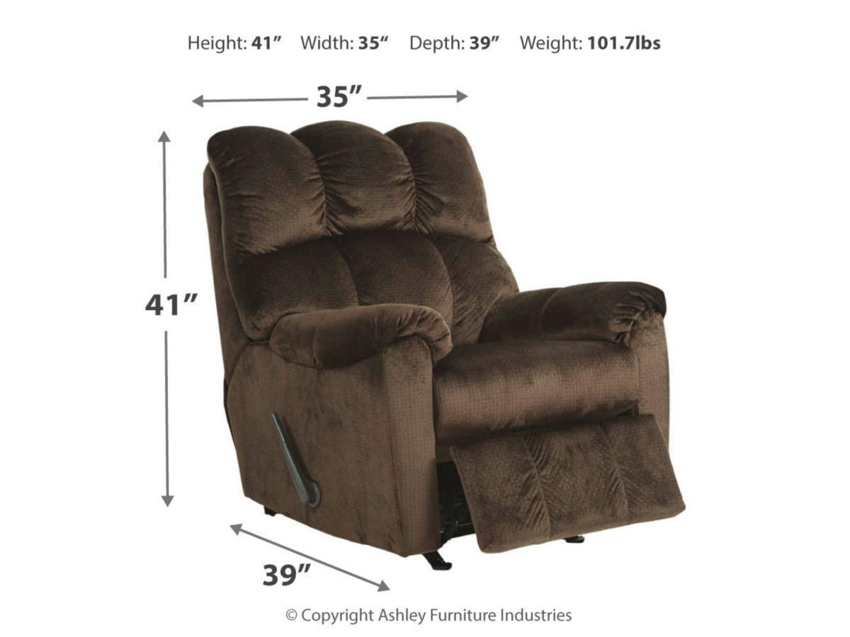 Ashley foxfield rocker recliner hotsell