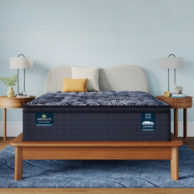 Perfect Sleeper X Lexton Medium Pillow Top 14.25 in. Queen Hybrid Mattress, White, large
