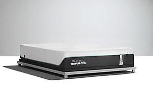 The technology that started it all, redesigned for today. The TEMPUR-ProAdapt™ hybrid split California king mattress sports superior cool-to-touch comfort, two layers of premium TEMPUR® technology and superior spring coils all working together to continually adapt and conform to your body’s changing needs throughout the night. The support layer relieves pressure and reduces motion. This mattress relaxes you while you sleep, so you’re rejuvenated during the day.Comfort level: medium | 12" profile | Cool-to-touch cover: premium knit technology for superior cool-to-touch feel | Comfort layer with extra-soft TEMPUR-ES® material | Support layer with TEMPUR® material delivers advanced adaptability for truly personalized comfort and support | Over 1,000 premium spring coils | Individually adjusting cells sense your unique body shape, temperature and weight to conform more precisely to your body | Antimicrobial treatment helps protect the mattress | 10-year limited warranty, made in the USA | Compatible with TEMPUR adjustable bases | State recycling fee may apply | Foundation/box spring available, sold separately; purchasing mattress and foundation from two different brands voids warranty | Hypoallergenic: made from materials that don’t trigger allergies