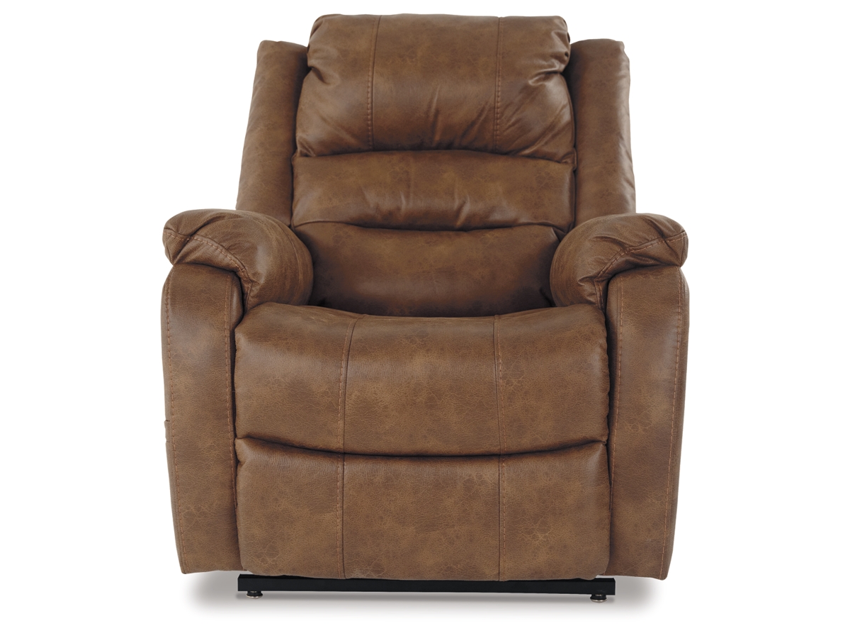 Signature Design by Ashley Lorreze 8530612 Power Lift Recliner with Massage  and Heat, Royal Furniture