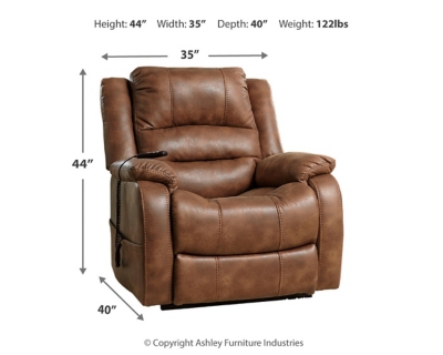 Yandel Power Lift Recliner Ashley Furniture Homestore