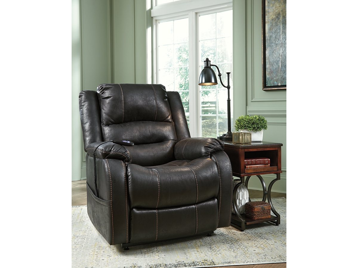 Ashley yandel power lift recliner stores sale