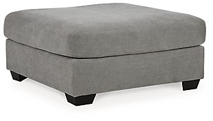 Keener Oversized Accent Ottoman, , large