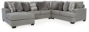 Keener 4-Piece Sectional with Chaise, , large