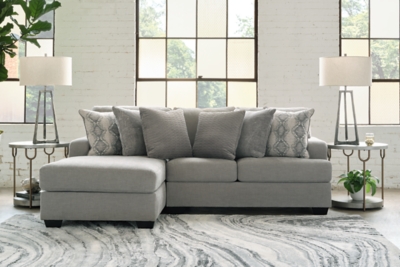 APK-11001-L2 Keener 2-Piece Sectional with Chaise, Ash sku APK-11001-L2