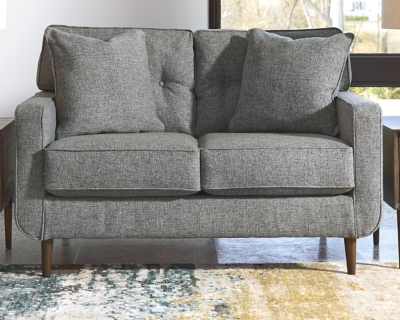 Zardoni Loveseat, Charcoal