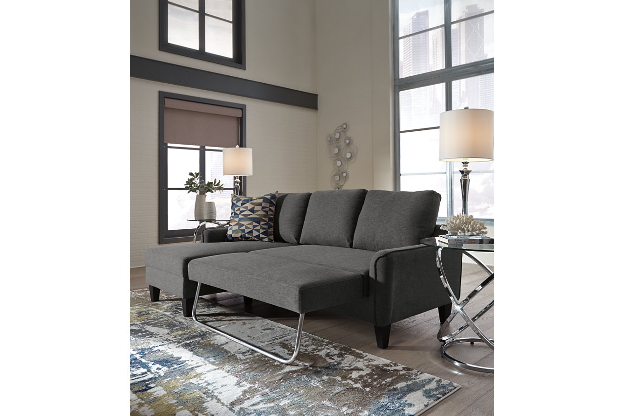 Jarreau Sofa Chaise Sleeper Ashley, Bandlon Sofa Chaise With Pull Out Sleeper And Storage Units New Jersey