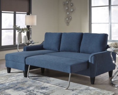 Jarreau Sofa Chaise Sleeper, Blue, large