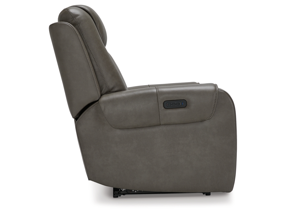 Card Player Dual Power Recliner | Ashley