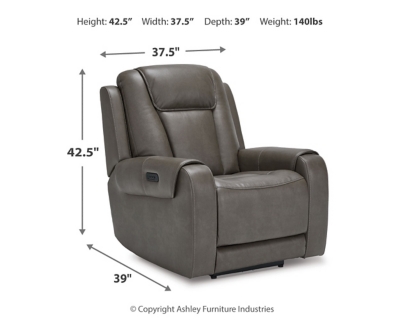 Card Player Power Recliner, , large