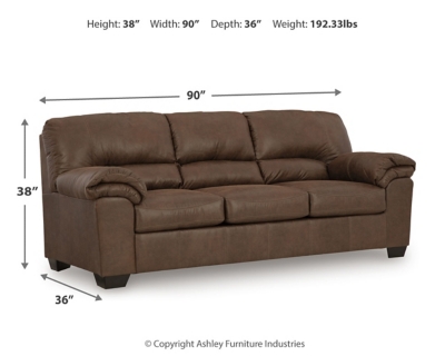 Bladen Full Sofa Sleeper, Coffee, large