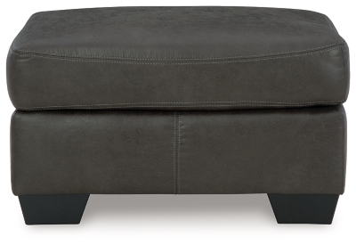 Bladen Ottoman, Slate, large