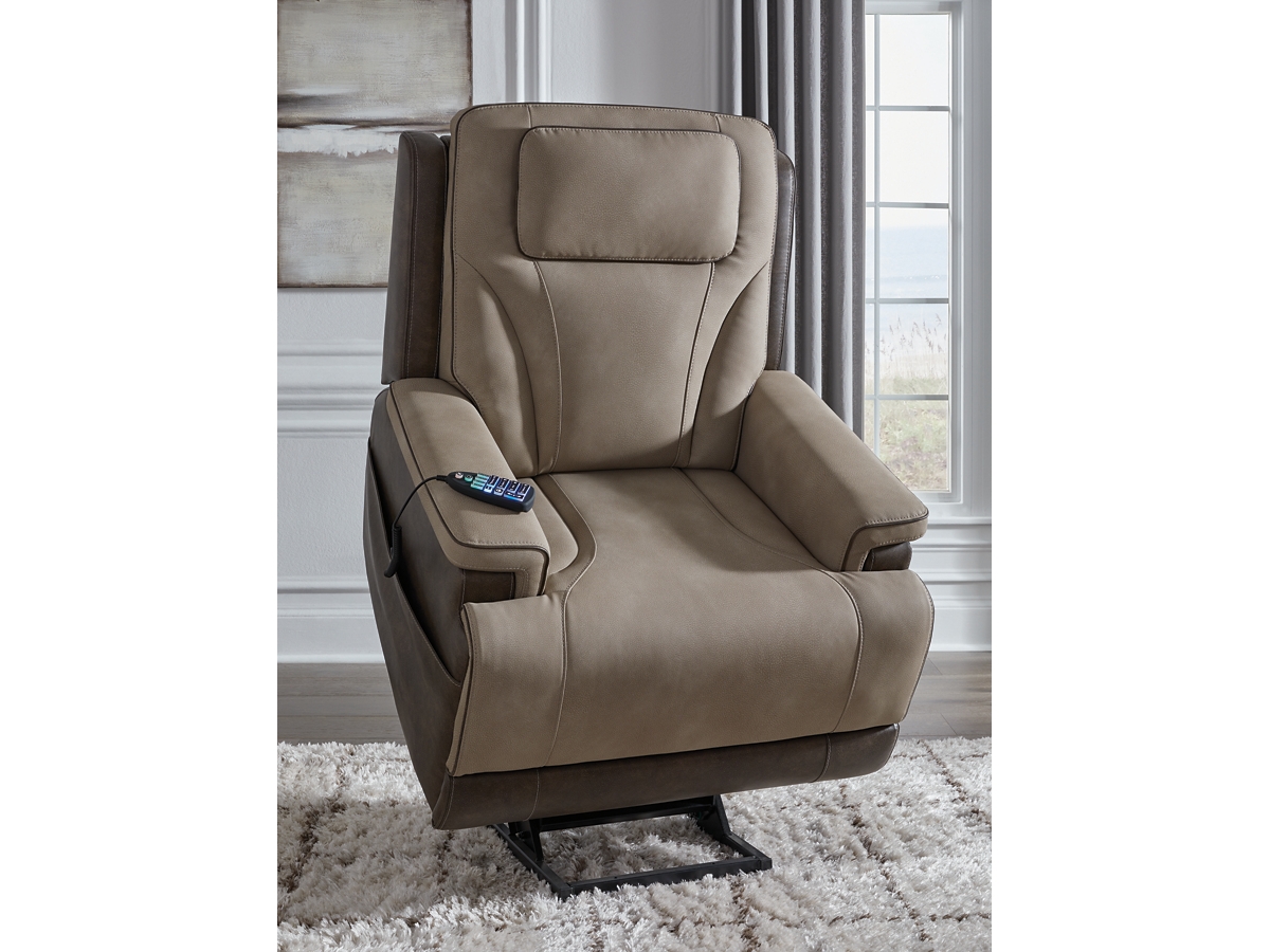4Z-Serenity Zone Performance Fabric Triple Power Lift Recliner