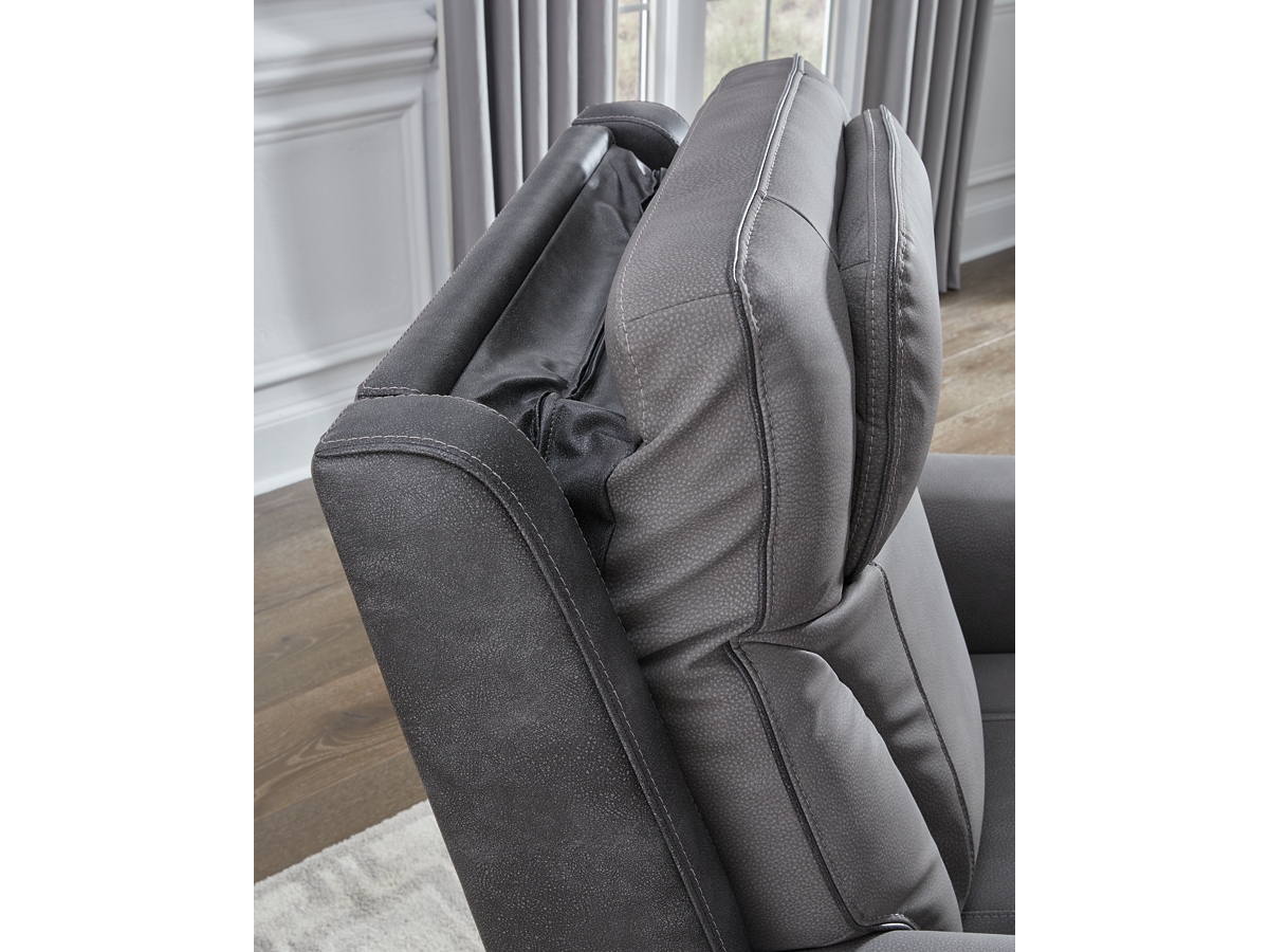 350ゼットン！グレー 4Z-Serenity Zone Performance Fabric Triple Power Lift Recliner