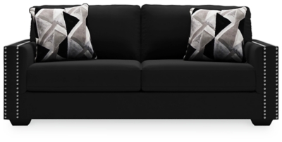 Gleston onyx sofa on sale and loveseat