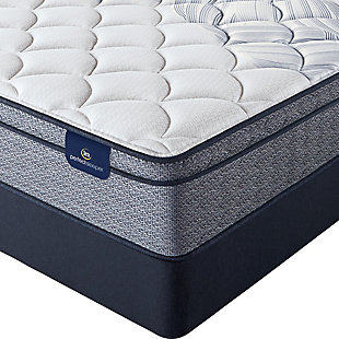 The Serta Perfect Sleeper Foundation provides the perfect support for your mattress and is designed to deliver durability and long-lasting comfort. This foundation gives you long-lasting support for your mattress and helps isolate the effects of your partner’s movement. This Serta Perfect Sleeper Foundation meets or exceeds State and Federal Fire Retardancy Standards when used either by itself or with an approved Serta® mattress.King foundation consists of 2 twin XL foundations | Made of wood and metal with fabric cover | Designed to be supported by platform frames or traditional bases with center support that extends to the floor for queen or king sizes | Meets or exceeds State and Federal Fire Retardancy Standards | Designed and assembled in the USA | No assembly is required; the foundation will arrive in two pieces and be ready to use