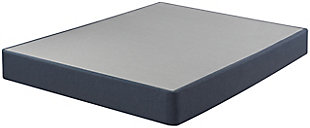 The Serta Perfect Sleeper Foundation provides the perfect support for your mattress and is designed to deliver durability and long-lasting comfort. This foundation gives you long-lasting support for your mattress and helps isolate the effects of your partner’s movement. This Serta Perfect Sleeper Foundation meets or exceeds State and Federal Fire Retardancy Standards when used either by itself or with an approved Serta® mattress.Made of wood and metal with fabric cover | Designed to be supported by platform frames or traditional bases with center support that extends to the floor for queen or king sizes | Meets or exceeds State and Federal Fire Retardancy Standards | Designed and assembled in the USA | No assembly is required; the foundation will arrive in one piece and be ready to use